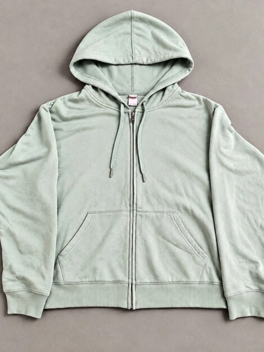 Sage Green Hoodie & Shorts Set Like New